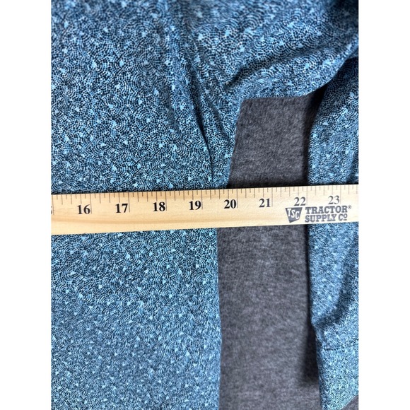 Vissla Button Down Shirt Blue Micro Print Long Sleeve Casual Mens Size S Hipster - Picture 5 of 11